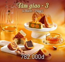 HỘP 4 BÁNH TRUNG THU GIVRAL TÂM GIAO 3